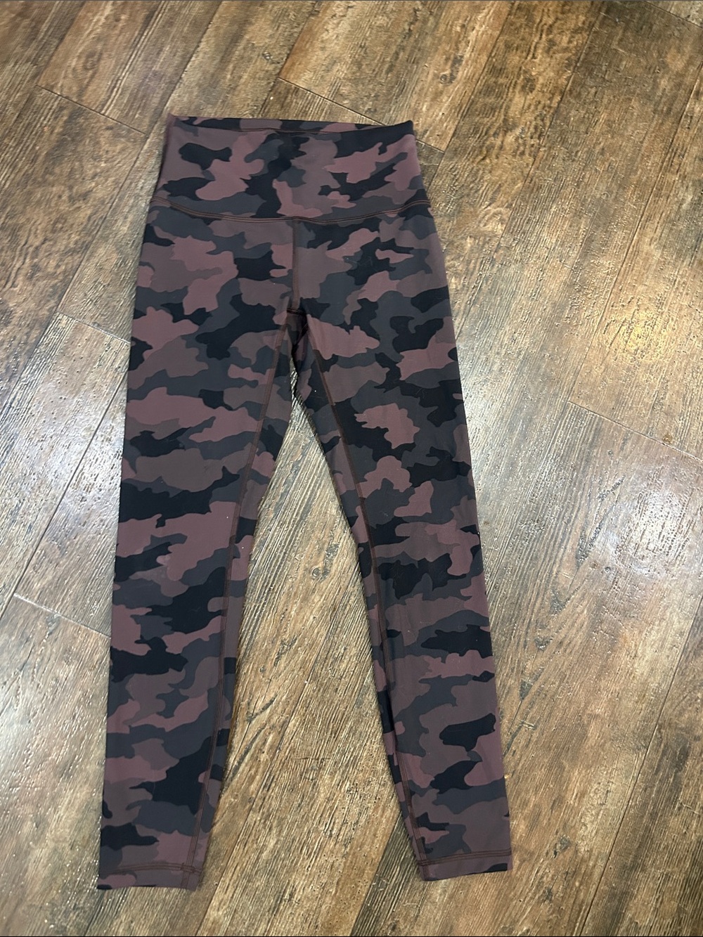 lululemon athletica Camo High-Rise Leggings - Brown & Black